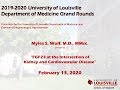 UofL Dept. of Medicine Grand Rounds: Dr. Myles Wolf