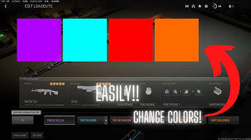 How to Change your Name + Custom Classes to ANY COLOR in MW2! (Change Clantag + Name Color + Class)