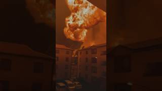 The moment of a huge gas blast in Nairobi