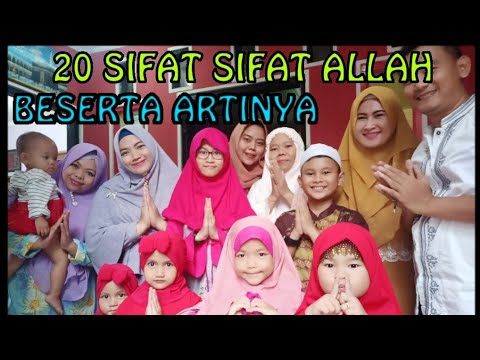 20 sifat wajib Allah dan Nama nama bulan Hijriah - YouTube