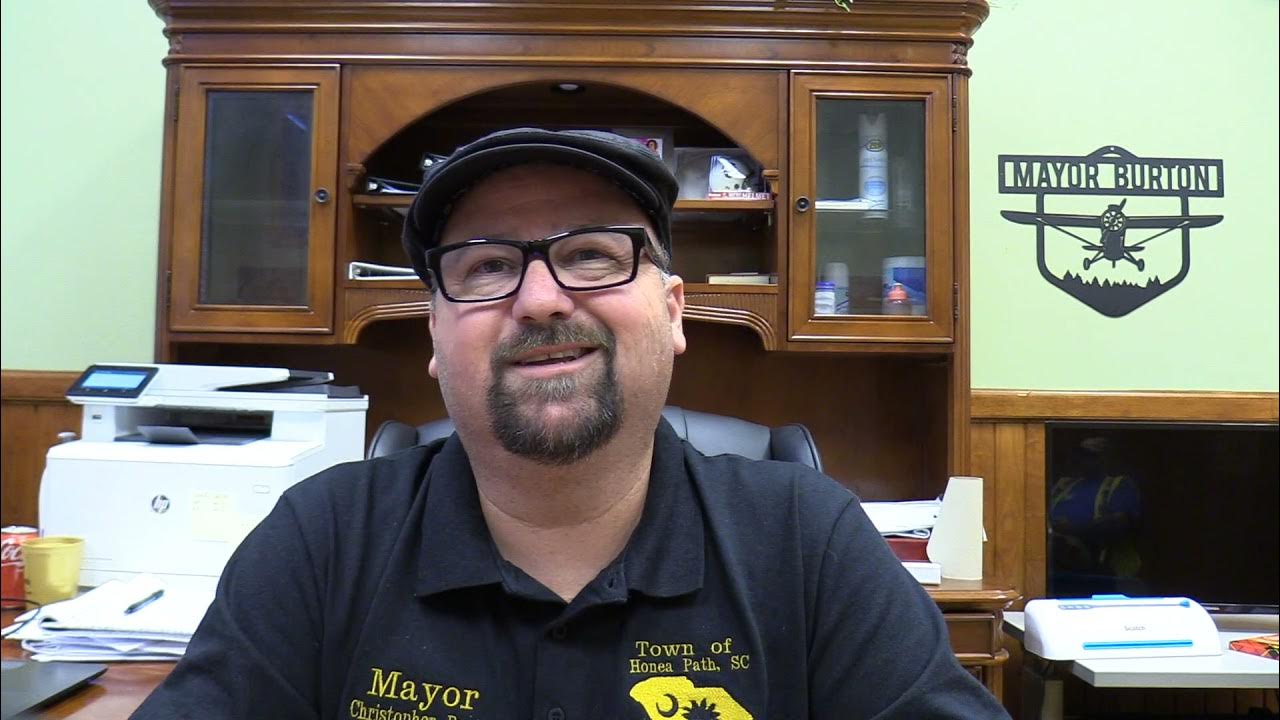 Honea Path Mayor Christopher Burton Fall 2021 Update YouTube