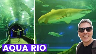 AQUA RIO | o MAIOR AQUÁRIO MARINHO da AMÉRICA DO SUL no RIO DE JANEIRO