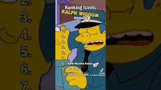 Ranking Ralph Wiggum Moments