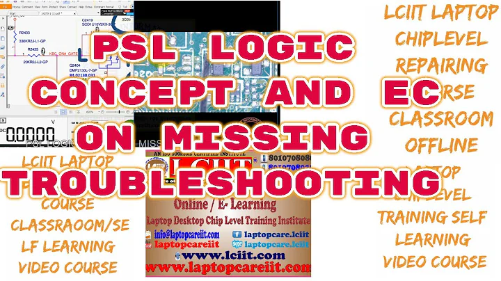 PSL Logic | Dell PSL LOGIC | Laptop step down section repairing . Advance Laptop Chiplevel Training