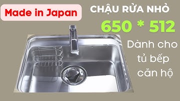Chậu rửa bát 650mm - Chậu rửa chén của nhật Shigeru kích thước nhỏ