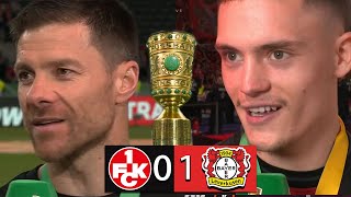 Kaiserslautern - Leverkusen 0:1 | Interview Nach dem Spiel