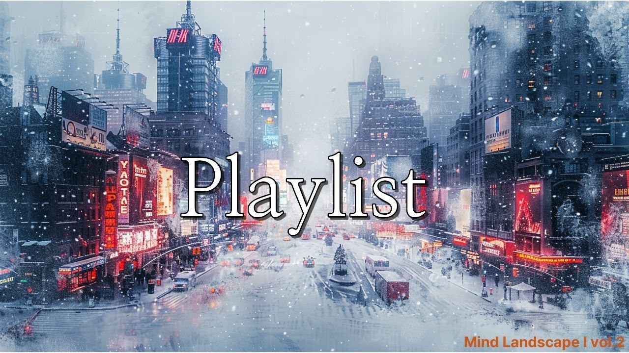 [playlist] 잔잔한 음악 / 힘들고 지친 저녁에 들어보세요🎵/겨울분위기 있는 감성MUSIC🎧