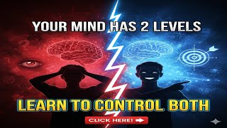 Your Mind Has 2 Levels | Learn to Control Both