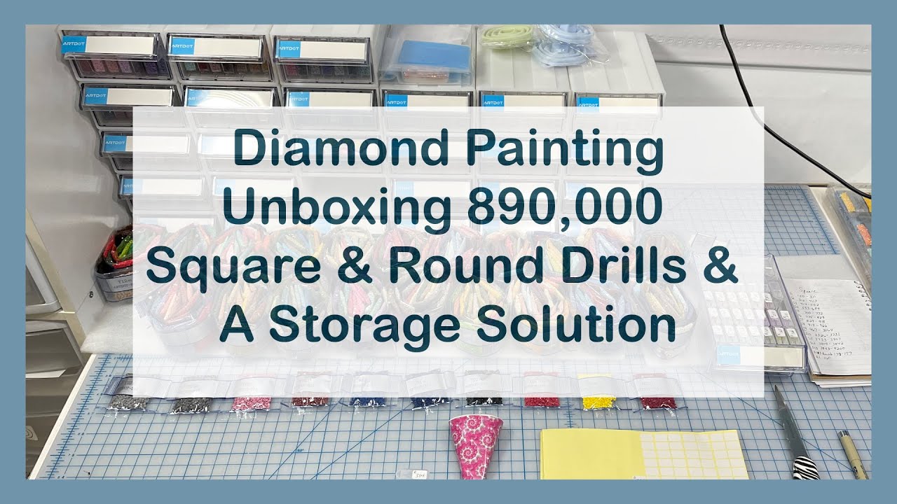 Diamond Painting - Extra/Spare Drill Storage 