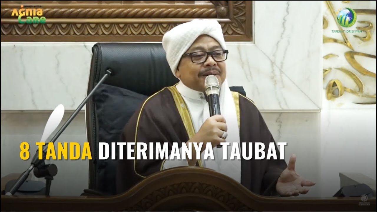 [LIVE] 8 TANDA DITERIMANYA TAUBAT - Syekh M. Fathurahman | Kajian Tasawuf