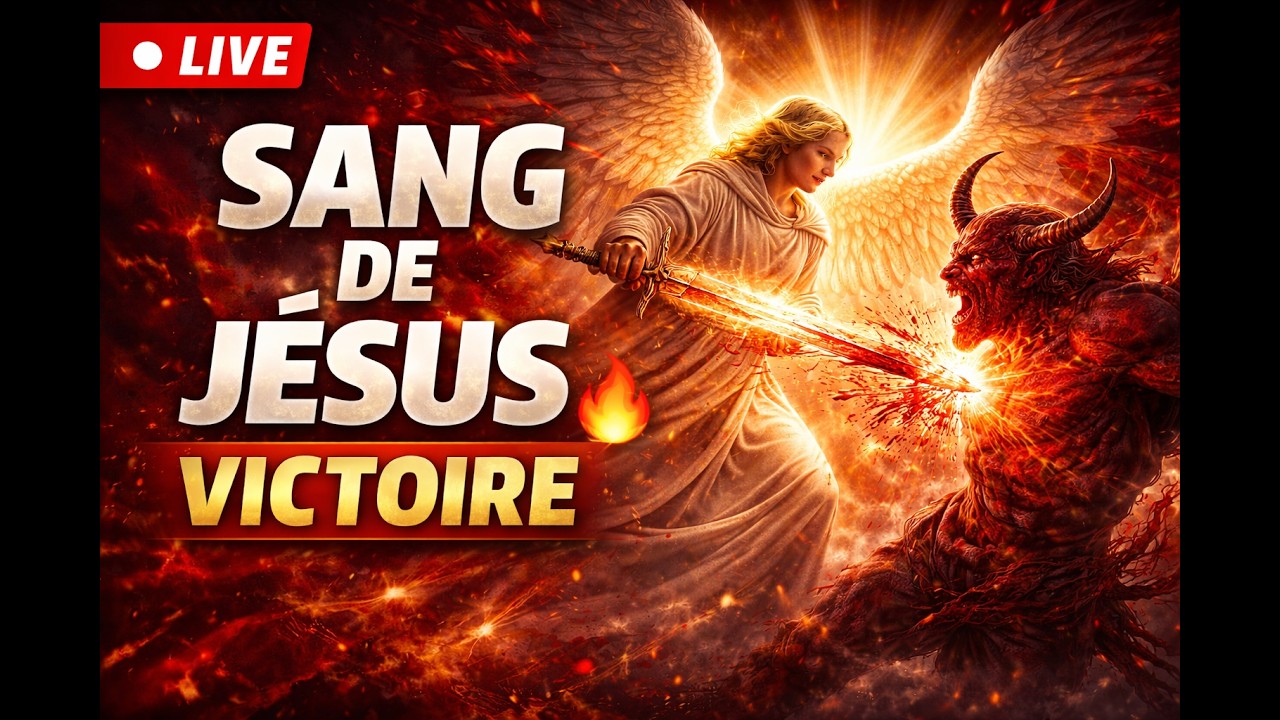 🙏 LIVE — LA PUISSANCE DU SANG DE JÉSUS | PRIÈRE DE VICTOIRE