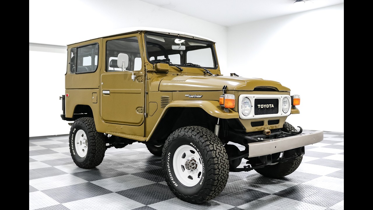 1980 Toyota FJ-40 Land Cruiser | Gearhead Classics