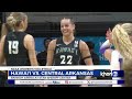 Wahine volleyball extends winning streak to five, sweeps Central Arkansas to close homestand