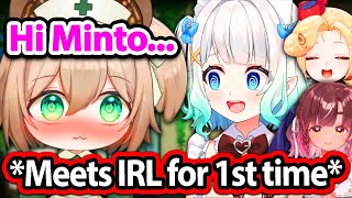 Nimi met Mint IRL and the Other Girls For The First Time
