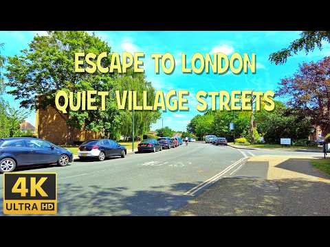 Dukes Avenue, Ham Village, Richmond, London Walking Tour | Peaceful Streets & Lo-Fi Music
