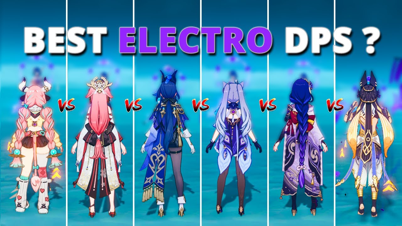 C0 Raiden vs ALL! Who is the BEST Electro DPS?? [Genshin Impact] - YouTube
