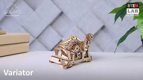 Variator: learn how it works | Ugears STEM-lab series