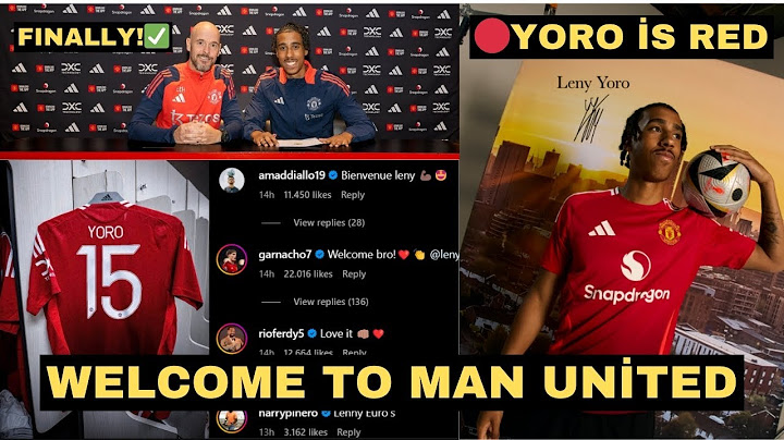 LENY YORO ARRIVES! 🔥 See How Manchester United Players Welcome Him After €59M Transfer! 💯✅