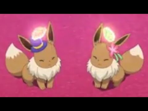 2 Eevee Evolve in same time  ||POKÉMON JOURNEYS