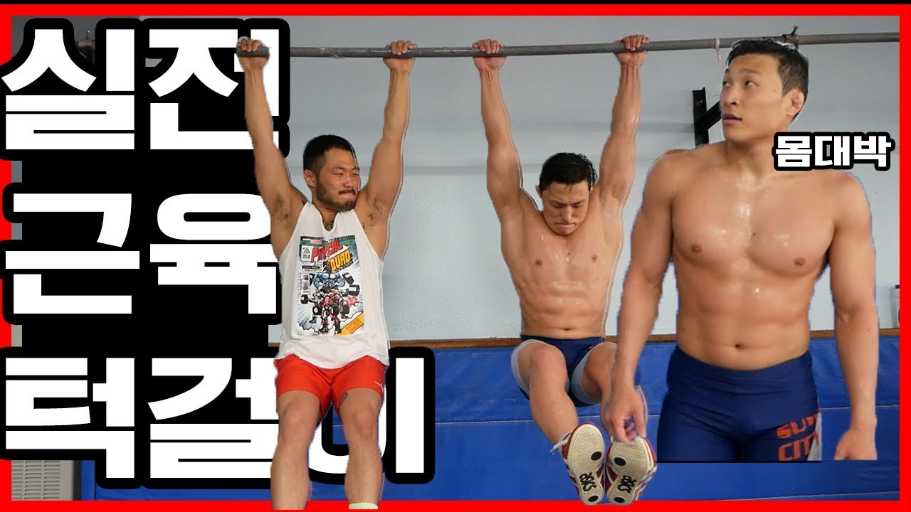 형 이게 실전 턱걸이야 (레슬링 선수의 몸,그리고 풀업)