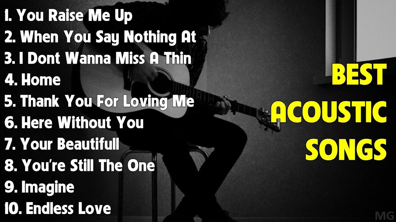 Best Acoustic Songs Ever  Latest Cover Song  Unplugged Songs Best Of