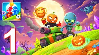 Stickman Party - Gameplay Walkthrough Part 1 - Tournament Mode 1 2 3 4 Players Free New MiniGames screenshot 5