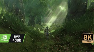 [8K60] 8K Zelda Botw RTX 4090 - Raytracing GI  - Ultra graphic gameplay 2022 - NEW Extreme settings