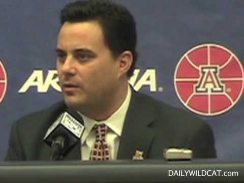 Sean Miller introduced as Arizona's new coach (4/7/09)