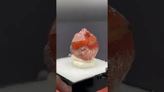 Video preview: Red Hematoid Quartz — Shanxi, China · 1.8 cm