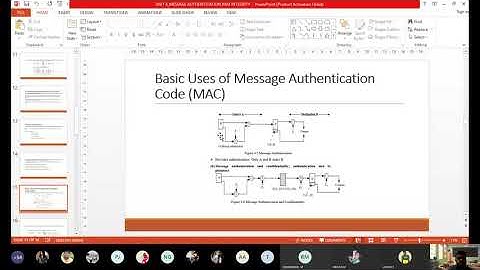 MAC and Hash Function