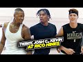 Terry Rozier, Jabari Smith, Josh Christopher &amp; Kevin Huerter Face OFF at Rico Hines Private Runs!