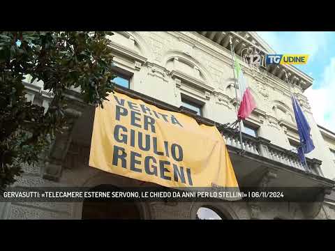 GERVASUTTI: «TELECAMERE ESTERNE SERVONO, LE CHIEDO DA ANNI PER LO STELLINI» | 06/11/2024