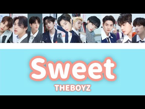 カナルビ/日本語訳/日本語字幕/パート分け 【Sweet-THEBOYZ(더보이즈)】universe #ドボイズ #歌詞 #lyrics