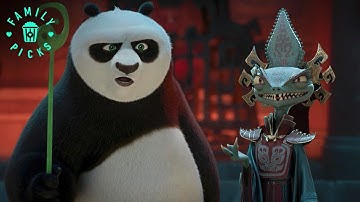 Po Fights the Chameleon in the Final Battle | Kung Fu Panda 4