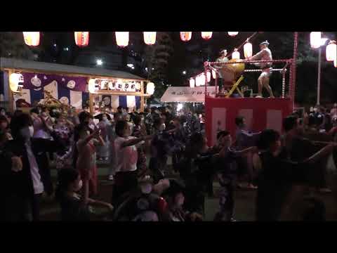 チャンチキおけさ　2022年青山青葉公園盆踊り５　東京都港区