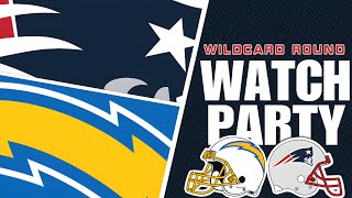 New England Patriots vs LA Chargers Divisional Round LIVE WATCH PARTY + REACTIONS!