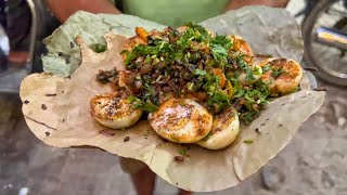 Famous Boiled Egg Fry Of Patna | Indian Street Food