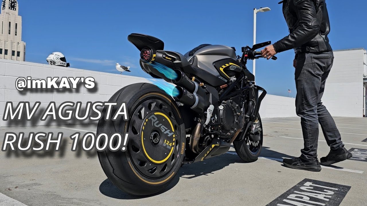 LOUDEST MV Agusta RUSH 1000 exhaust!  #MVAgusta