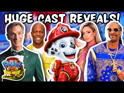 Paw Patrol: The Dino Movie's GIANT Cast has FINALLY been Revealed!! 🐾