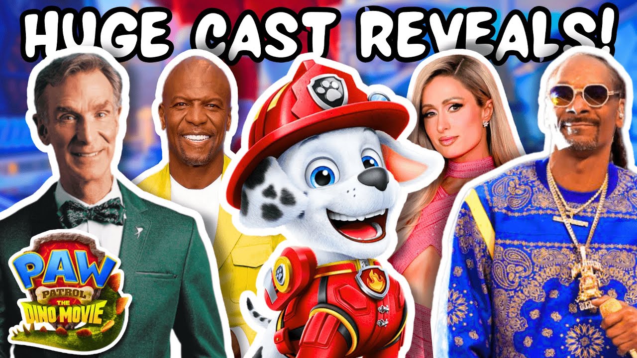 Paw Patrol: The Dino Movie's GIANT Cast has FINALLY been Revealed!! 🐾