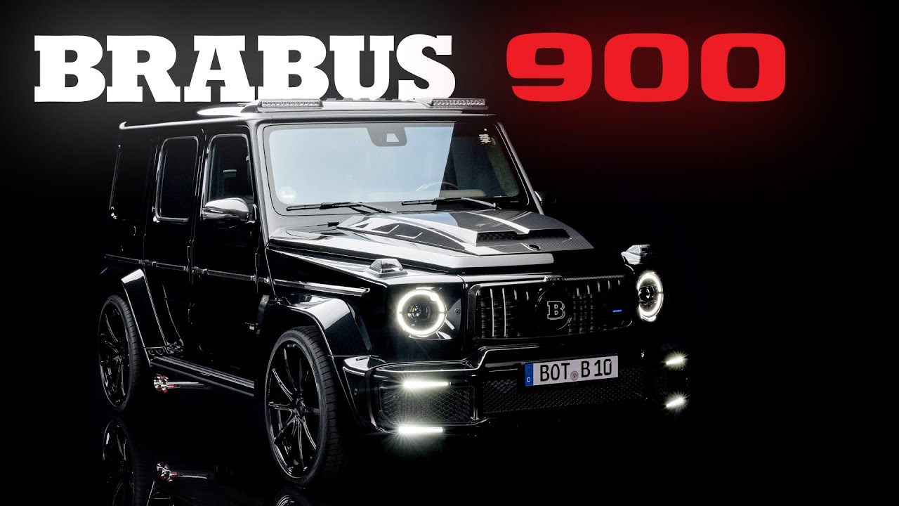 The Brabus 900 Superblack Is A 900-HP Stealthy Mercedes-AMG G-Wagon