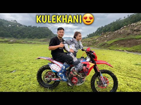 RAJKUMAR SANGA JHANDAI DIRTBIKE MA CRASH BHO😱 / KULEKHANI / @rajkumarthapamagar32