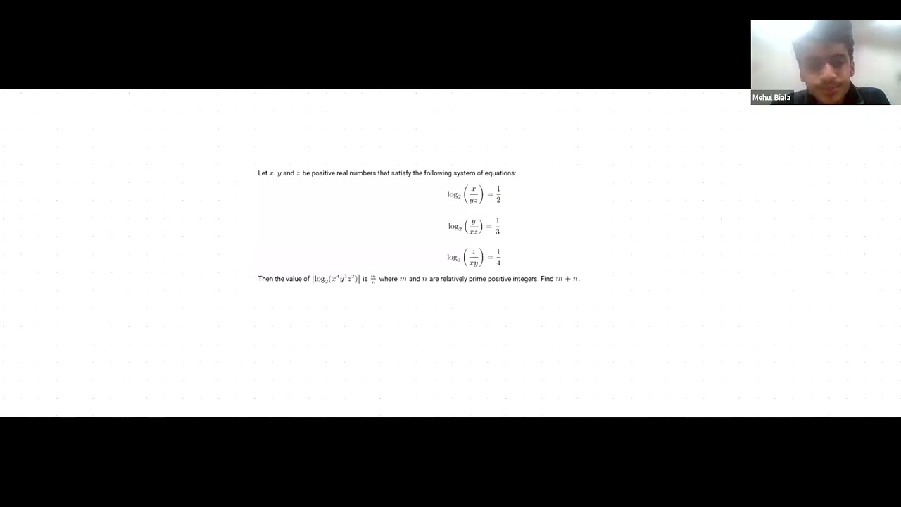 AIME Algebra Review
