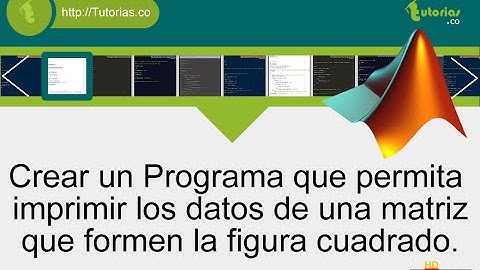 arrays – matLab (imprimir figura cuadrado)