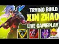 Trying top 1 xin zhao build  wild rift hellsdevil plus gameplay