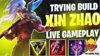 Trying Top 1 Xin Zhao Build - Wild Rift HellsDevil Plus Gameplay