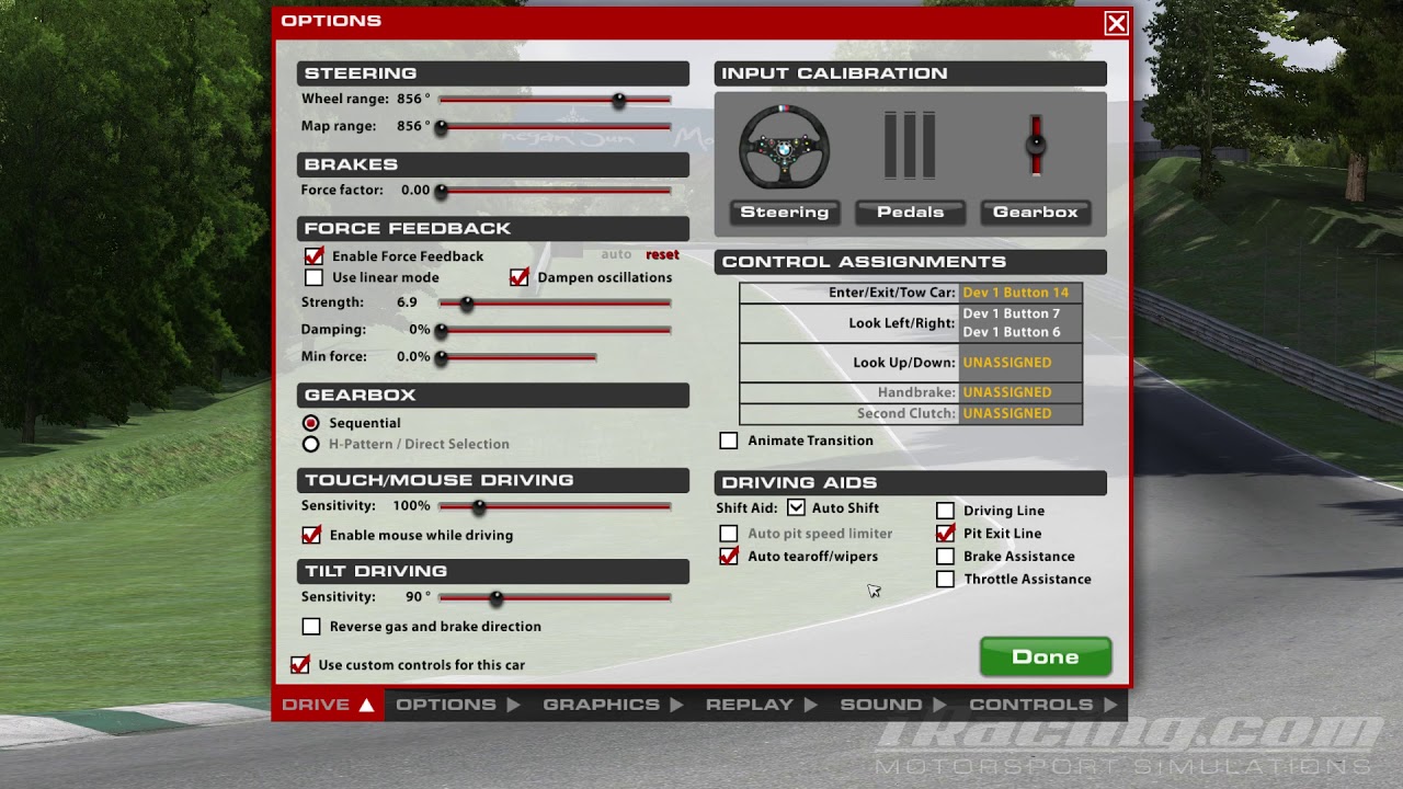 Как настроить руль ardor gaming. Grid 2 настройка руля. iracing graphics settings. настройки тормозов в iracing. х360се как настроить руль.