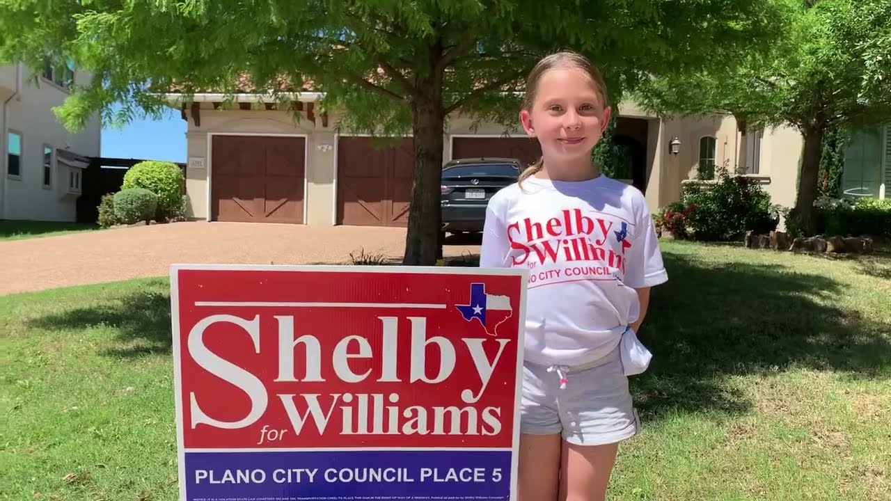Olivia on the June 8th, 2019 Plano Runoff Election!