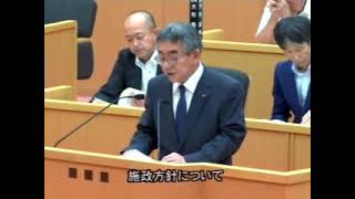 令和元年６月定例議会（第２日目６月１９日）代表質問　薮田啓介議員（市民クラブ）