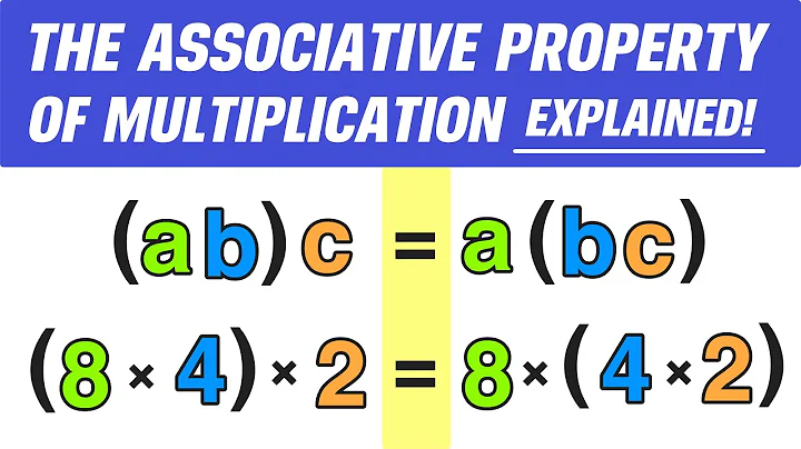 The Associative Property of Multiplication Explained